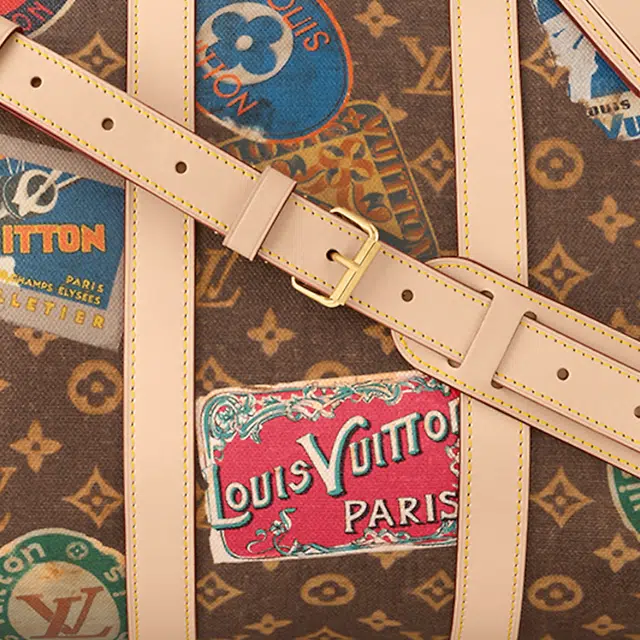 LOUIS VUITTON keepallBandoulire 45 Flight mode Monogram
