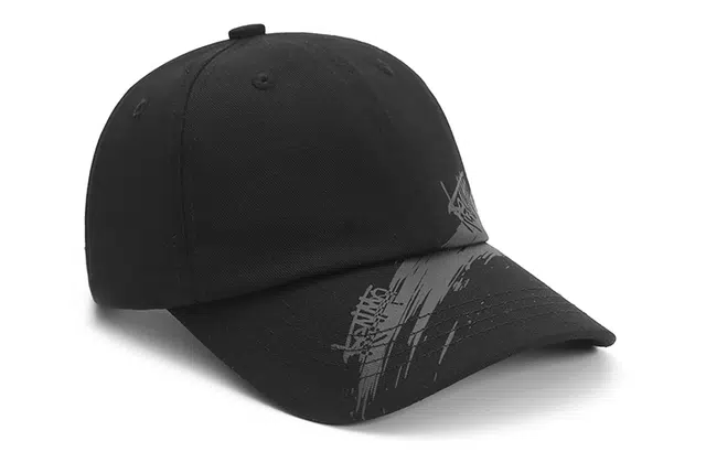 肯默 嘻哈街头潮酷涂鸦软顶显脸小  棉 鸭舌帽 男女同款情侣款