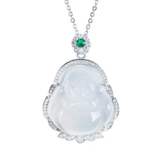 琳琯瑛 佛公新中式国风小众设计高级感轻奢气质 玉髓 吊坠 女款