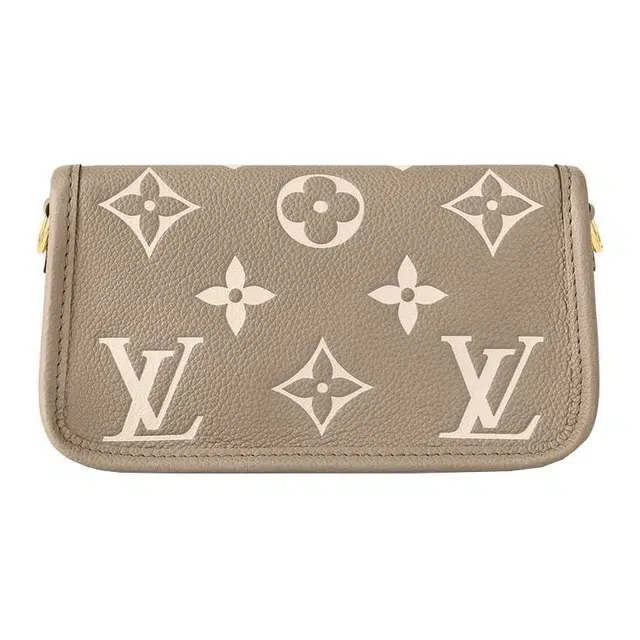 LOUIS VUITTON Diane Tourterelle Creme nano
