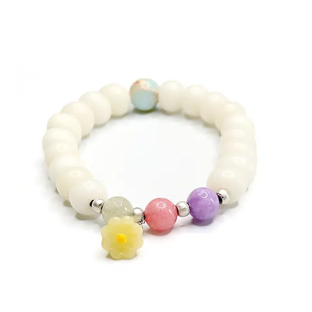 宝罗拉 文玩佛珠盘玩 白玉菩提 菩提类手串 男女同款情侣款