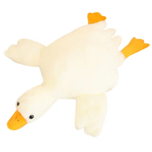 狐狸仙 可爱卡通张开翅膀大白鹅 会飞的鹅 帽子鸭子头套 玩偶周边