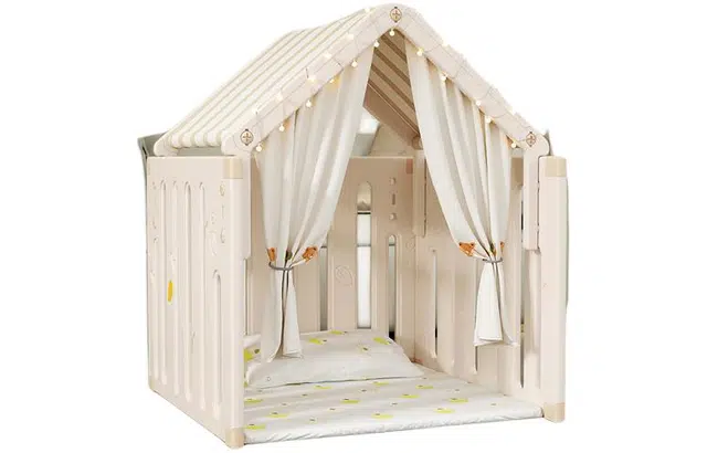 启启 塑料游戏屋 公主城堡小房子帐篷 早教益智玩具