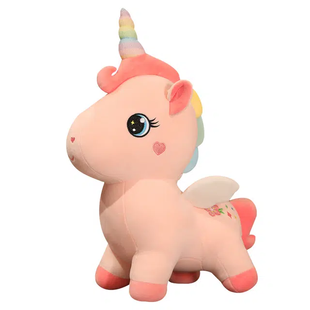 狐狸仙 布娃娃 粉萌独角兽抱枕 玩偶 毛绒公仔