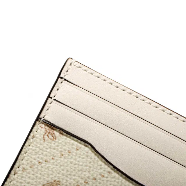 COACH Card Case 10 White
