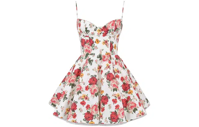 HOUSE OF CB MINIMOISELLE ROSE PRINT