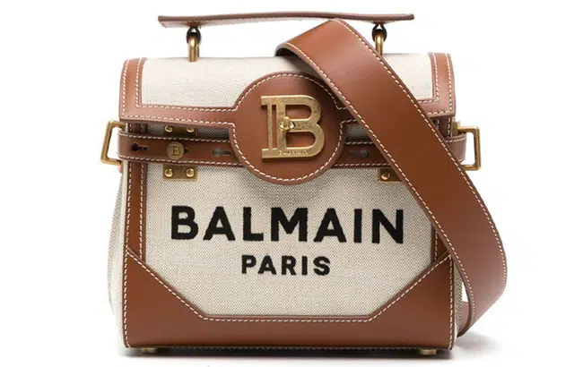 BALMAIN B-BUZZ 23 logo Tote