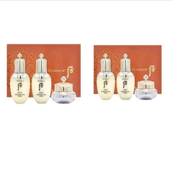 Whoo 25ml+25ml+10ml