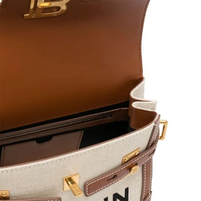 BALMAIN B-BUZZ 23 logo Tote