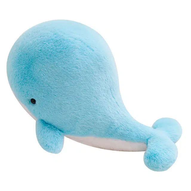 狐狸仙 可爱萌小鲸鱼抱枕 玩偶 毛绒公仔