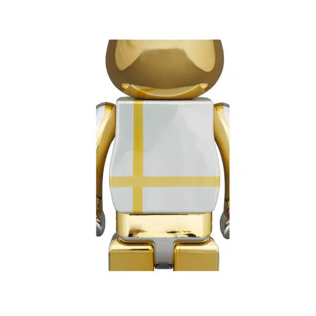 BERBRICK MEDICOM TOY PLUS SILVER CHROME Ver.