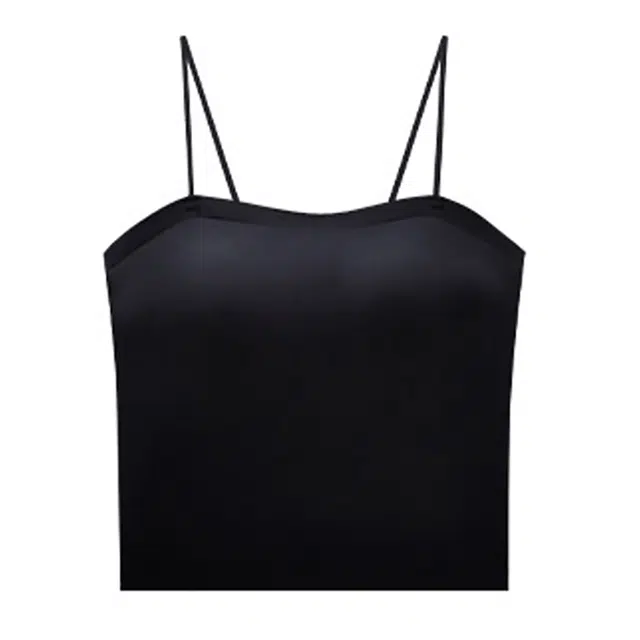 睦隆世家 无痕带胸垫运动亲肤吊带 女款