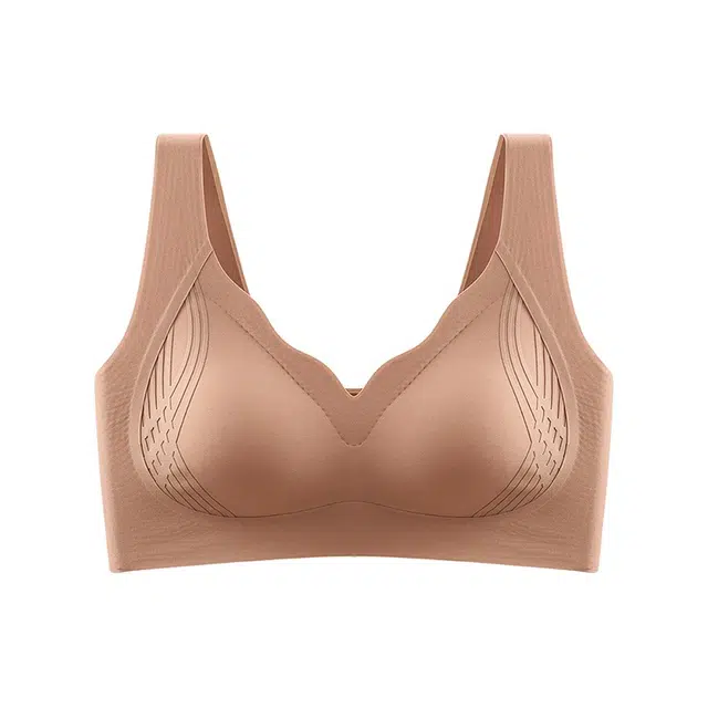 莫代尔 小胸聚拢无痕运动上托显大外扩文胸 女款