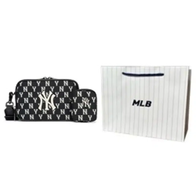 MLB Monogram Camera Bag Black