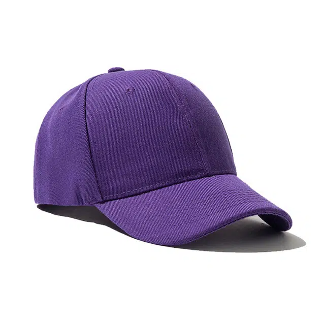 浪莎 纯色防晒韩版遮阳帽弯檐 涤纶 鸭舌帽 男女同款情侣款