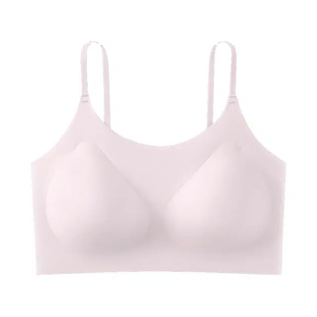 莫代尔 无痕薄款聚拢无钢圈运动文胸 女款
