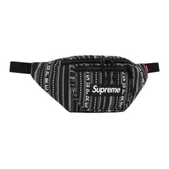 Supreme SS20 Week 9 Woven Stripe Waist Bag