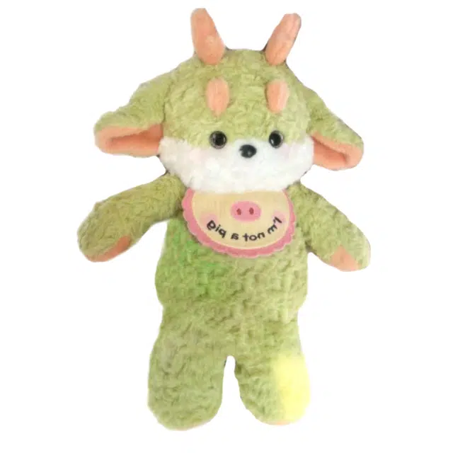 雄俊 龙吉祥物抱枕 可爱绿色小龙本命年娃娃 玩偶 毛绒公仔