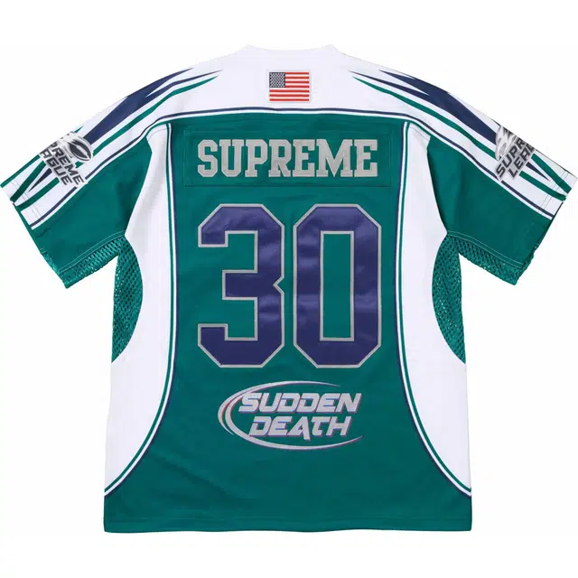 Supreme Sudden Death Football Jersey