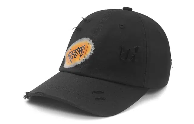 肯默 街头嘻哈风   创意英文涂鸦 棉 鸭舌帽 男女同款情侣款