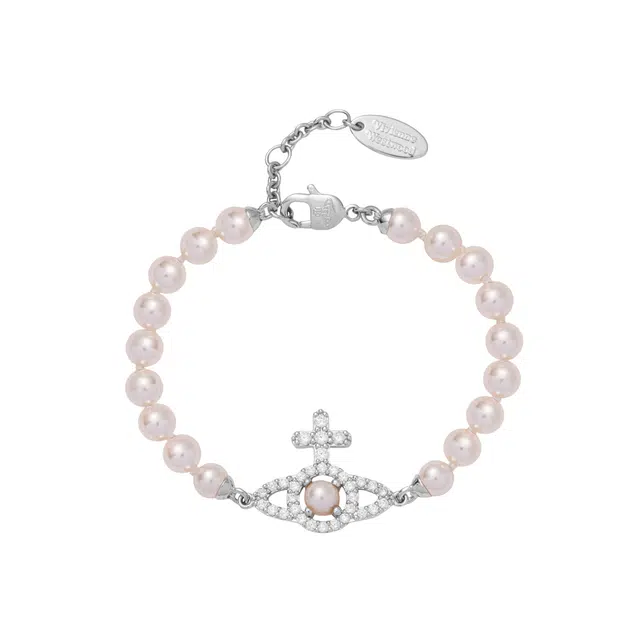 Vivienne Westwood Olymplia pearl bracelet