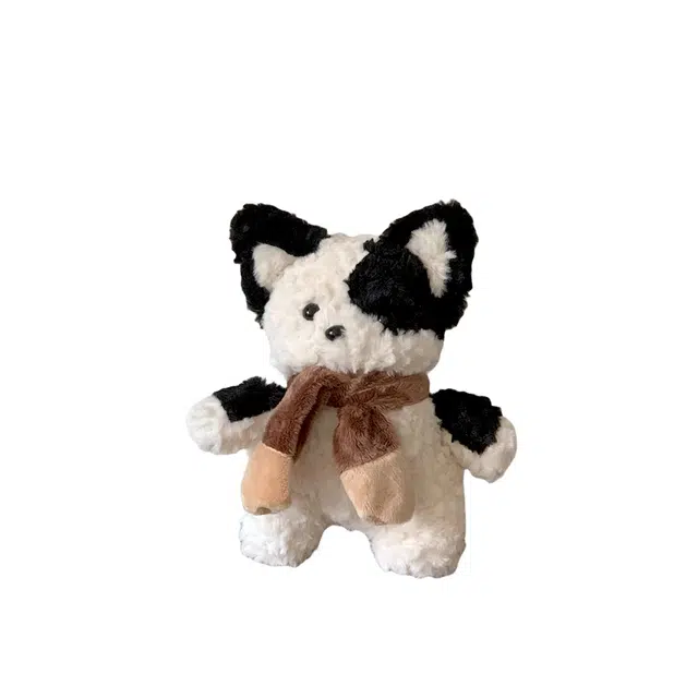 咔噜噜 软萌围巾小狗围巾 可拆卸 玩偶 毛绒公仔