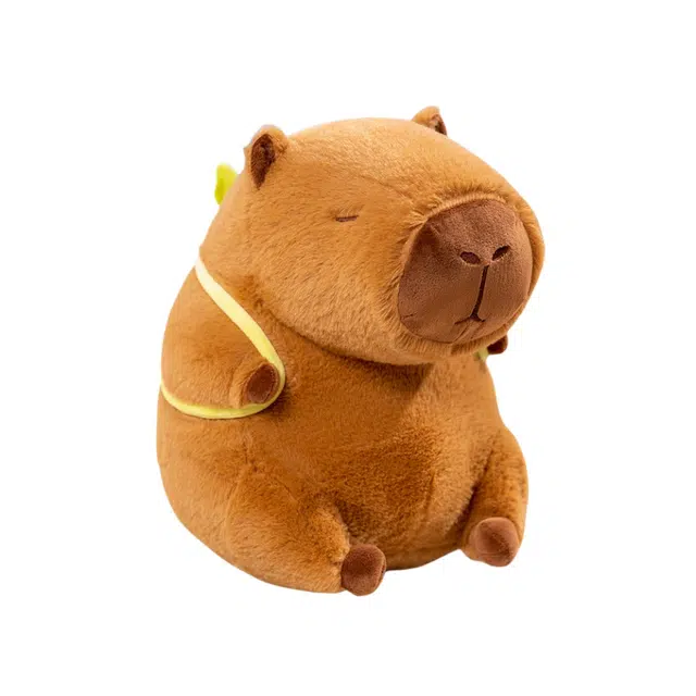 咔噜噜 卡皮巴拉水豚 丑萌卡皮扒拉抱枕 玩偶 毛绒公仔