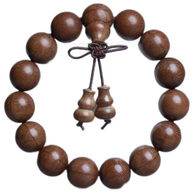 吉千年 五台山文玩佛珠 木作 手串 男款 六道木