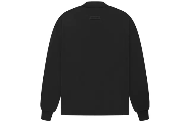 23Fear of God Essentials The Black Collection SS23 Ls Tee Essentials Core S Jet Black T