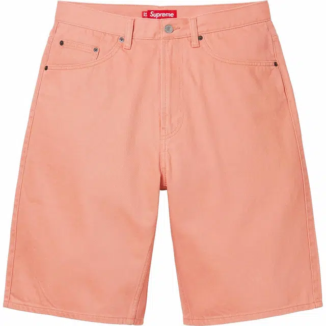 Supreme SS24 WEEK11 BAGGY DENIM SHORT LOGO