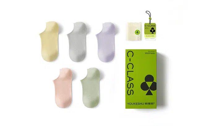 有棵树 袜子女士船袜 春夏抗菌防臭吸汗防滑不掉跟袜子 浅口单鞋薄隐形袜短袜 五双装袜子