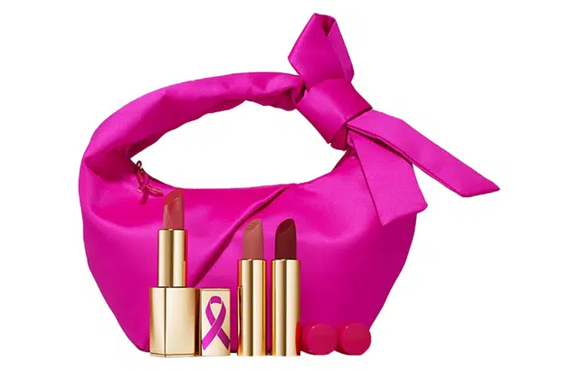 雅诗兰黛 粉红丝带口红彩妆套装 易上色气色