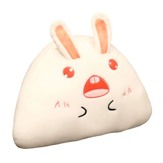 狐狸仙 卡通表情包饭团兔子 玩偶 毛绒公仔