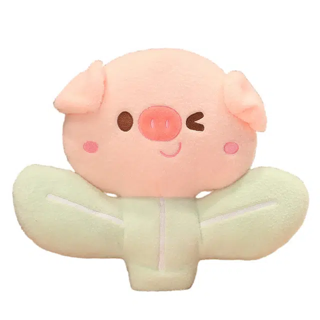 狐狸仙 可爱郁金香 仙人掌小动物布偶 玩偶 毛绒公仔