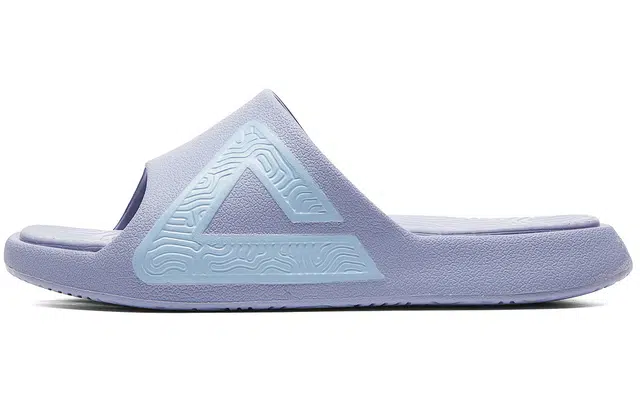 匹克 态极拖鞋 潮流休闲出街百搭 缓震软弹防滑耐磨运动拖鞋 男款 樱草紫