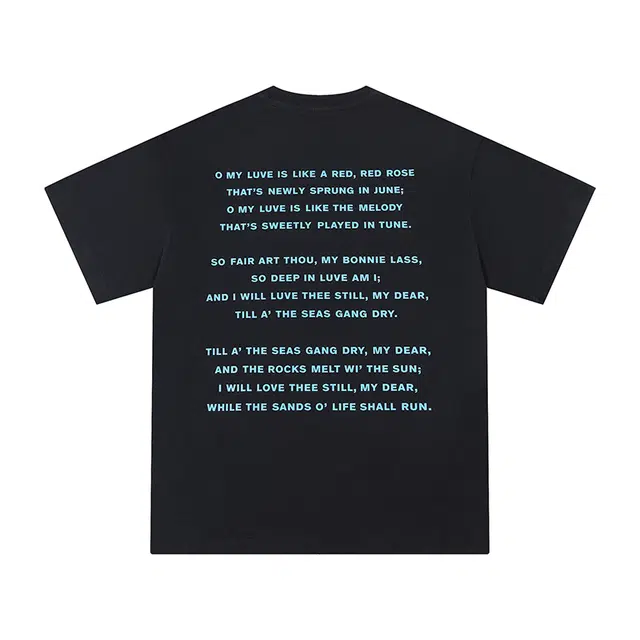 MEDM Rose and Sword Print T-Shirt