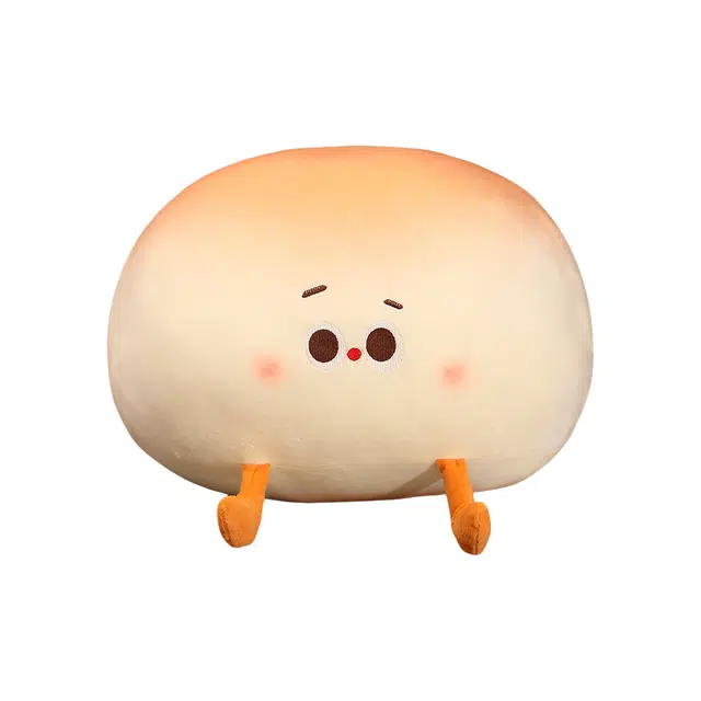 嗷嗷熊 超软小馒头抱枕 榻榻米靠背垫 玩偶 毛绒公仔