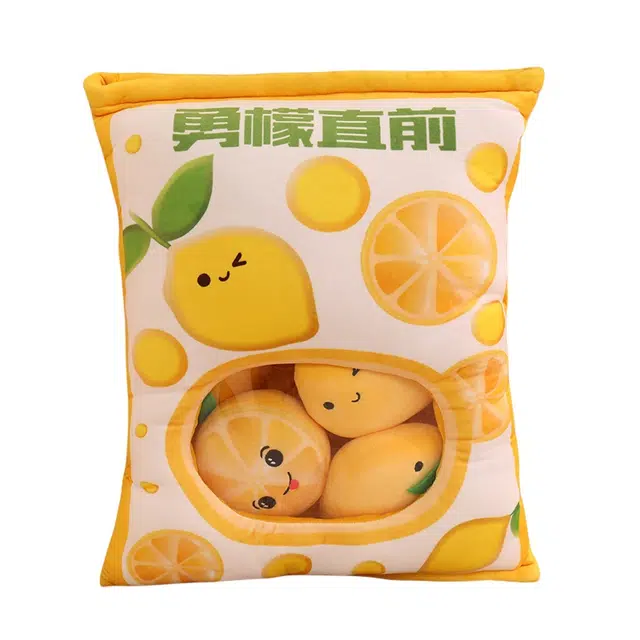 咔噜噜 水果零食抱枕 玩偶 毛绒公仔