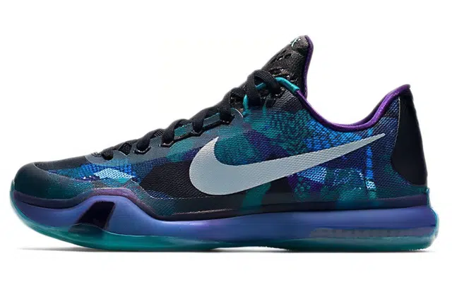 Nike Kobe 10 EP Overcome Emerald Glow Reflect Silver Court "Purple"