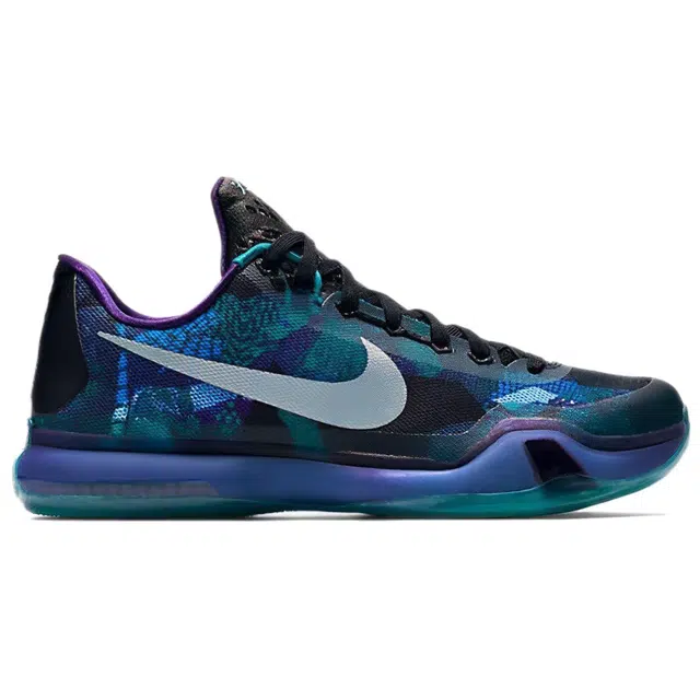 Nike Kobe 10 EP Overcome Emerald Glow Reflect Silver Court "Purple"