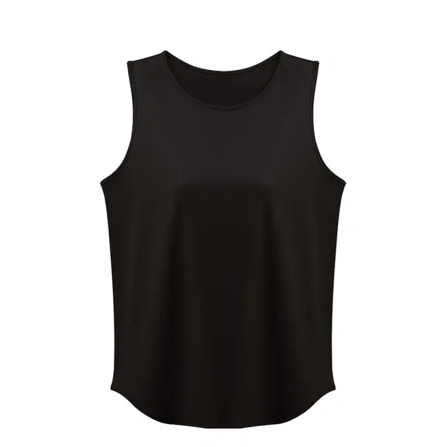 梦特娇 纯色休闲舒适简约柔软背心 女款