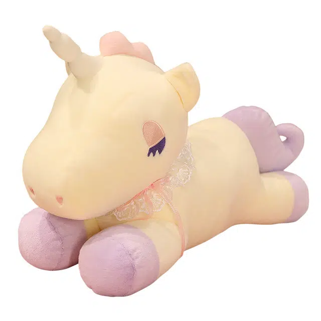 狐狸仙 软萌趴姿羊驼站姿天使角马 独角兽 玩偶 毛绒公仔