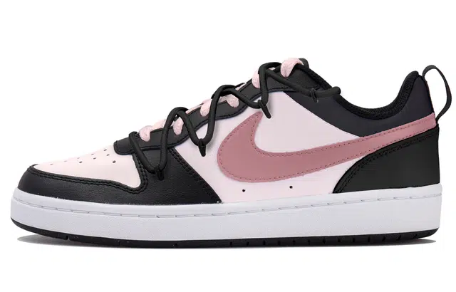 Nike Court Borough Low GS White Pink Black