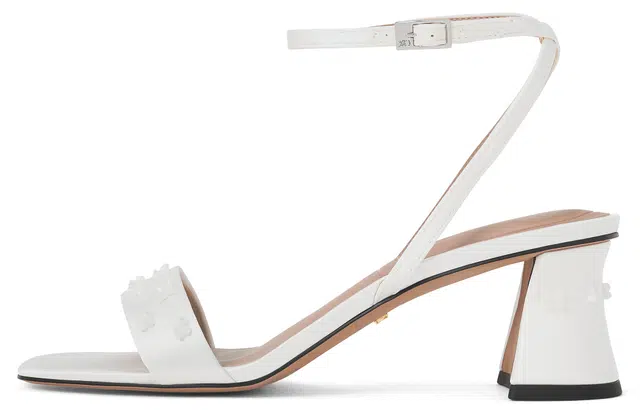 CHARLESKEITH PU 6cm WhiteSilver