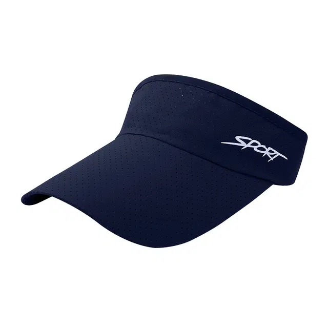 浪莎 户外网球跑步高尔夫空顶  这样防晒防紫外线 锦纶 鸭舌帽 男女同款情侣款