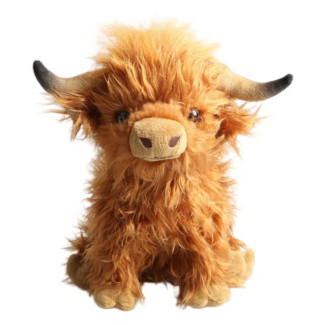 嗷嗷熊 仿真苏格兰高地牛 长毛牛 陪伴安抚 玩偶 毛绒公仔