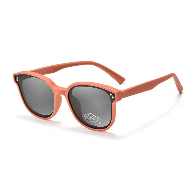 康视顿 儿童墨镜小孩男女童潮防紫外线偏光太阳镜 椭圆形 太阳眼镜 儿童款