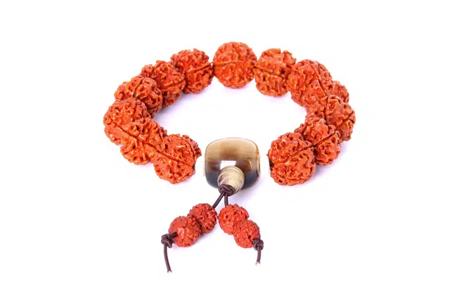 檀欣 新中式 富甲天下 五瓣满肉单圈盘玩文玩佛珠小众设计轻奢高级感 金刚菩提 手串 男款 礼盒装