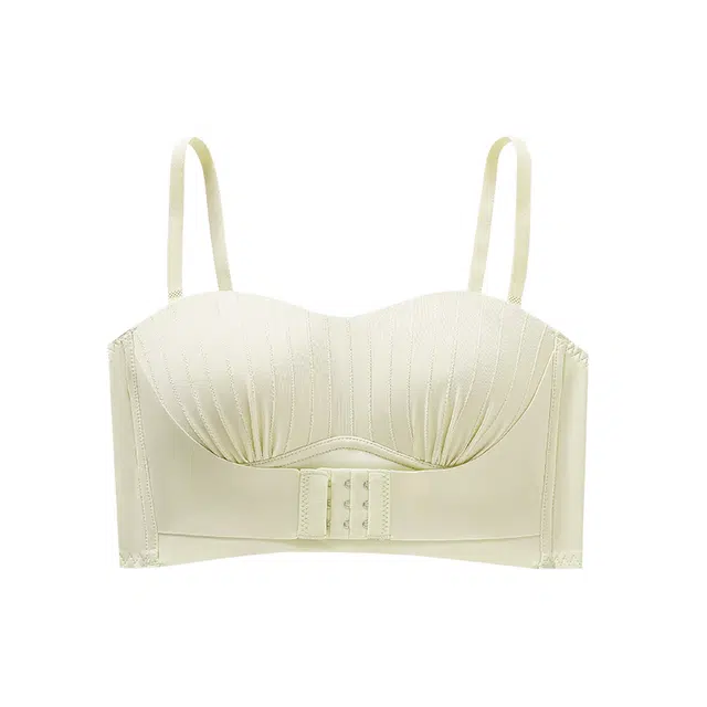 芬腾 美背可拆卸肩带小胸显大前扣防滑聚拢裹抹胸隐形防走光礼服内衣文胸 女款