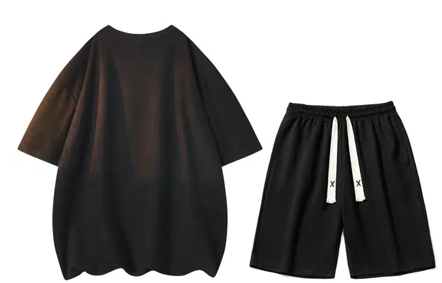 A.X.S.K Vintage Gothic Suede Set